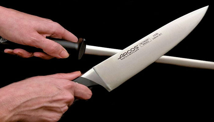 Mantén tu cuchillo afilado con rapidez y facilidad