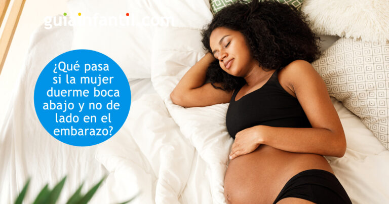 Los beneficios para el bebé de tumbarse boca abajo durante el embarazo.